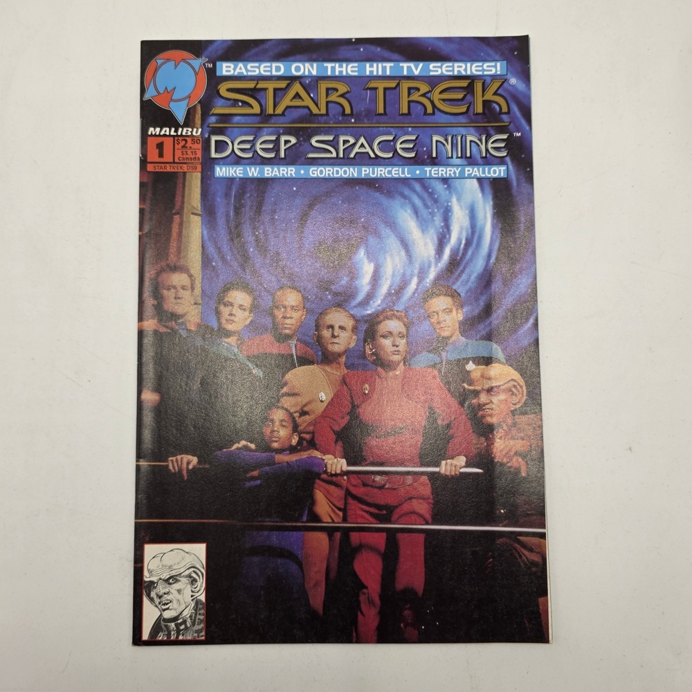Malibu Star Trek Deep Space Nine 1 Comic 1993 Mike Barr Purcell Sci-Fi DS9 Retro